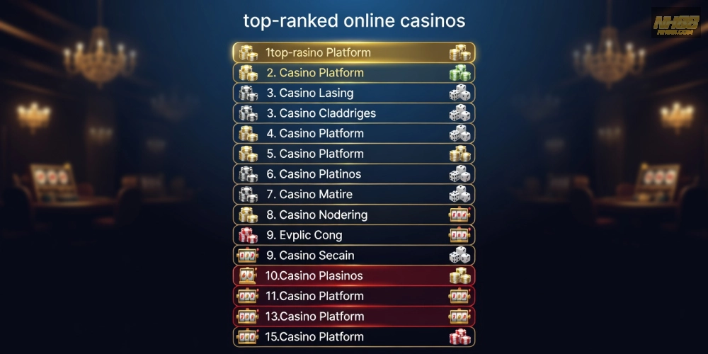 Top casino nh88 uy tín với bảng xếp hạng và biểu tượng trò chơi nổi bật