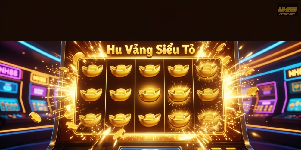 Trò chơi nổ hũ Hu Vàng Siêu To với jackpot hấp dẫn trên NH88