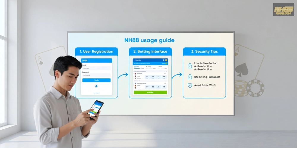 Hình minh họa khái niệm hướng dẫn sử dụng NH88 một cách chi tiết và dễ hiểu